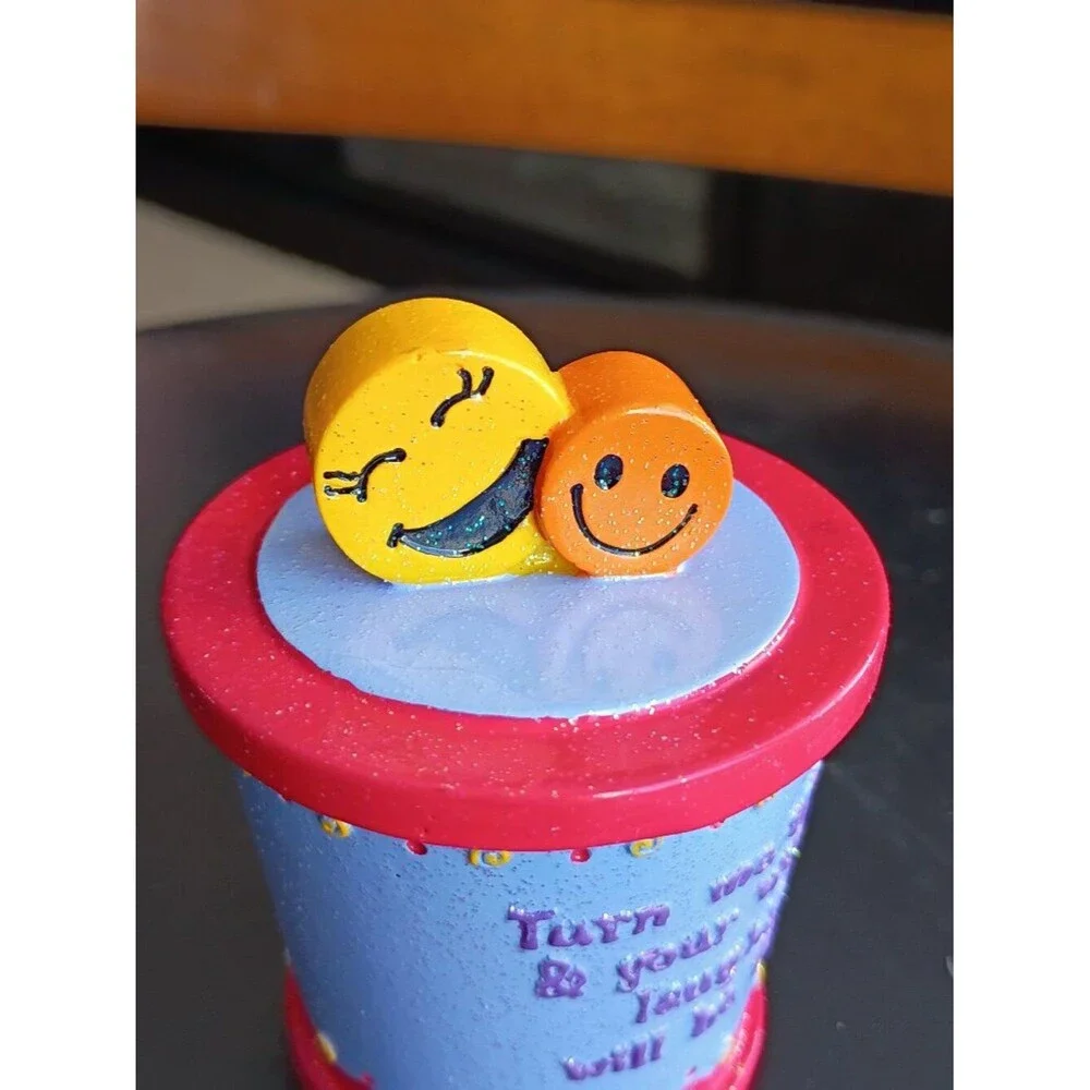 Claire's Wish Friends Monkey #8 Trinket Box 2003 Vintage Y2K Collectible